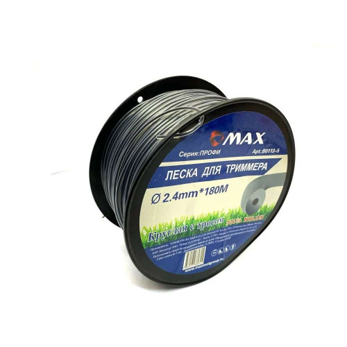 Леска для триммера 2,4 мм х 180 м, круг DUAL-ROUND